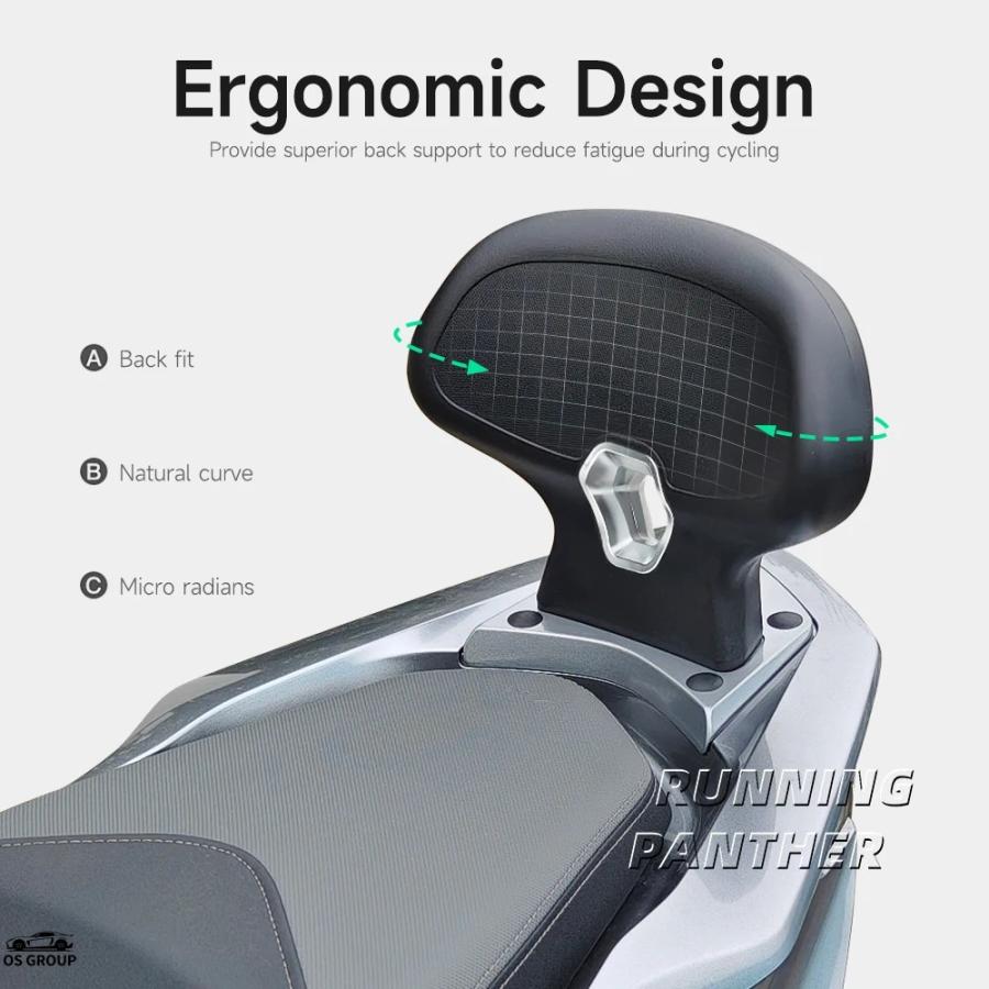 並行輸入品】 バイク リア バックレスト ホンダ PCX 160 PCX160 125