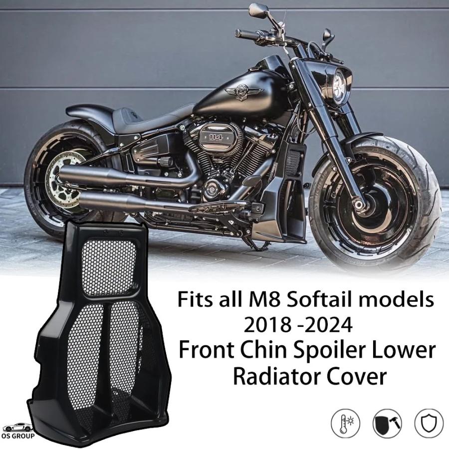 並行輸入品】 バイク , ソフテイルブレイクアウト ファットボブ 2018年-2024 フェアリング フロント スポイラー エアー カスタム パーツ  : ハナピ - 通販 - Yahoo!ショッピング