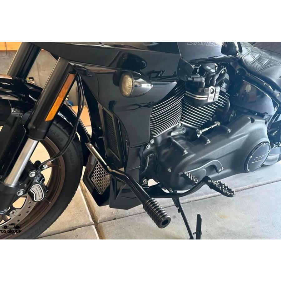 並行輸入品】 バイク ブラック フェアリング スポイラー カバー 2022年