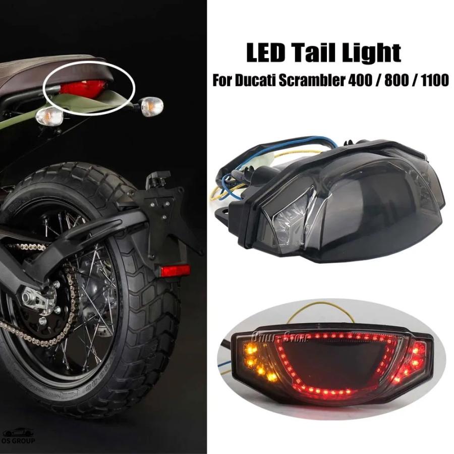 並行輸入品 ドゥカティ スクランブラー 400 800 1100 LED ウィンカー