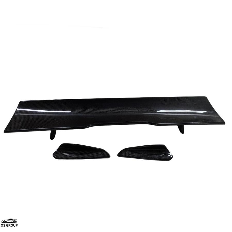 【並行輸入品】 リア トランク スポイラー ウィング BMW 2 3 4 シリーズ M2 M3 M4 F22 F80 F82 F30 本物 カーボン テール テールゲート スプリッター リップ カの画像