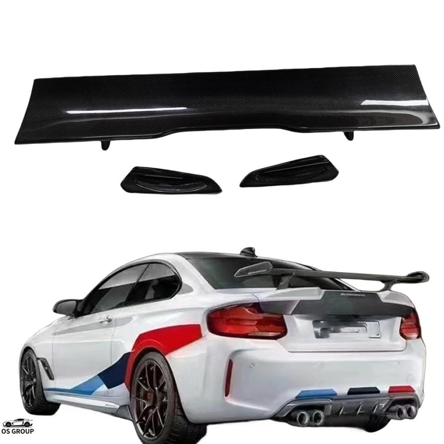 【並行輸入品】 リア トランク スポイラー ウィング BMW 3 シリーズ E92 クーペ 328i 335i M3 本物 カーボン テール テールゲート スプリッター リップ カスタの画像