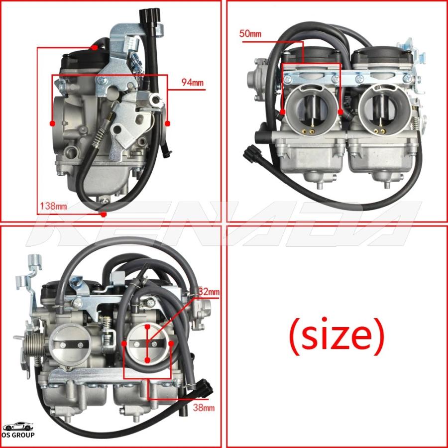 カワサキZZR250用のキャブレター 並行輸入品 キャブレター カワサキ ニンジャ 250r Ex250 Zzr250