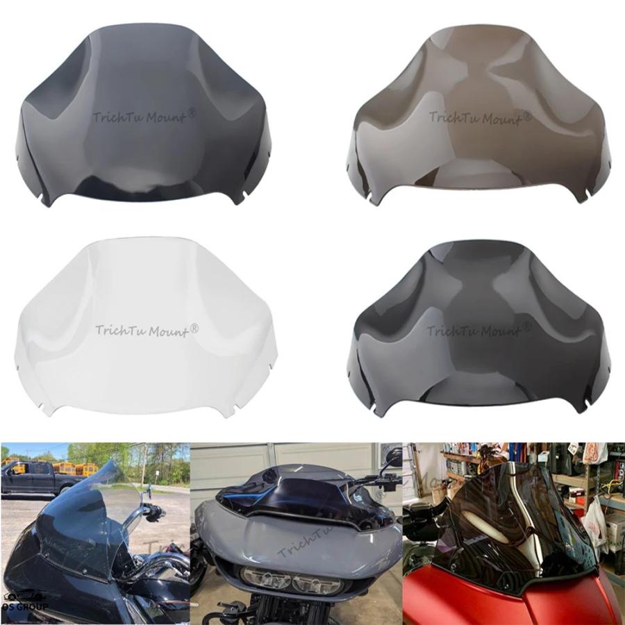 Harley-Davidson スモーク大型バイクウィンドシールド 並行輸入品】 13