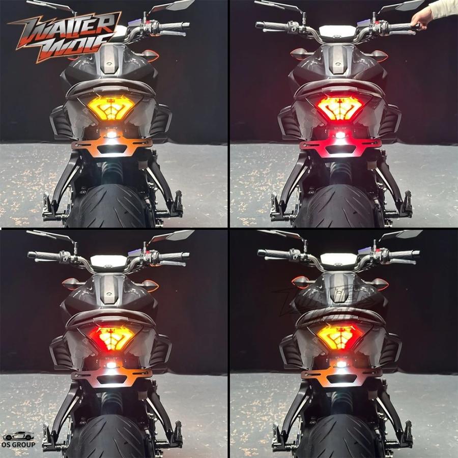 並行輸入品 モーターycle LED テールライト ヤマハ FZ-07 FZ07 MT-07