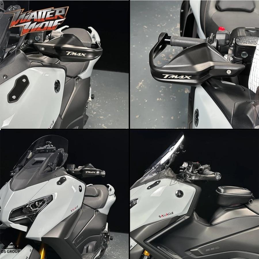 並行輸入品 2025 バイク ハンドル バー ハンドガード 風よけ 風防