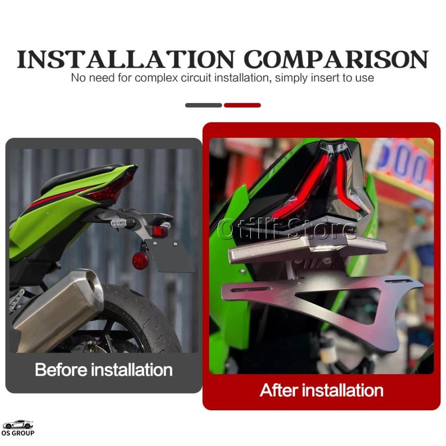 並行輸入品】 テール カワサキ ニンジャ ZX-4R ZX-4RR ZX-25R