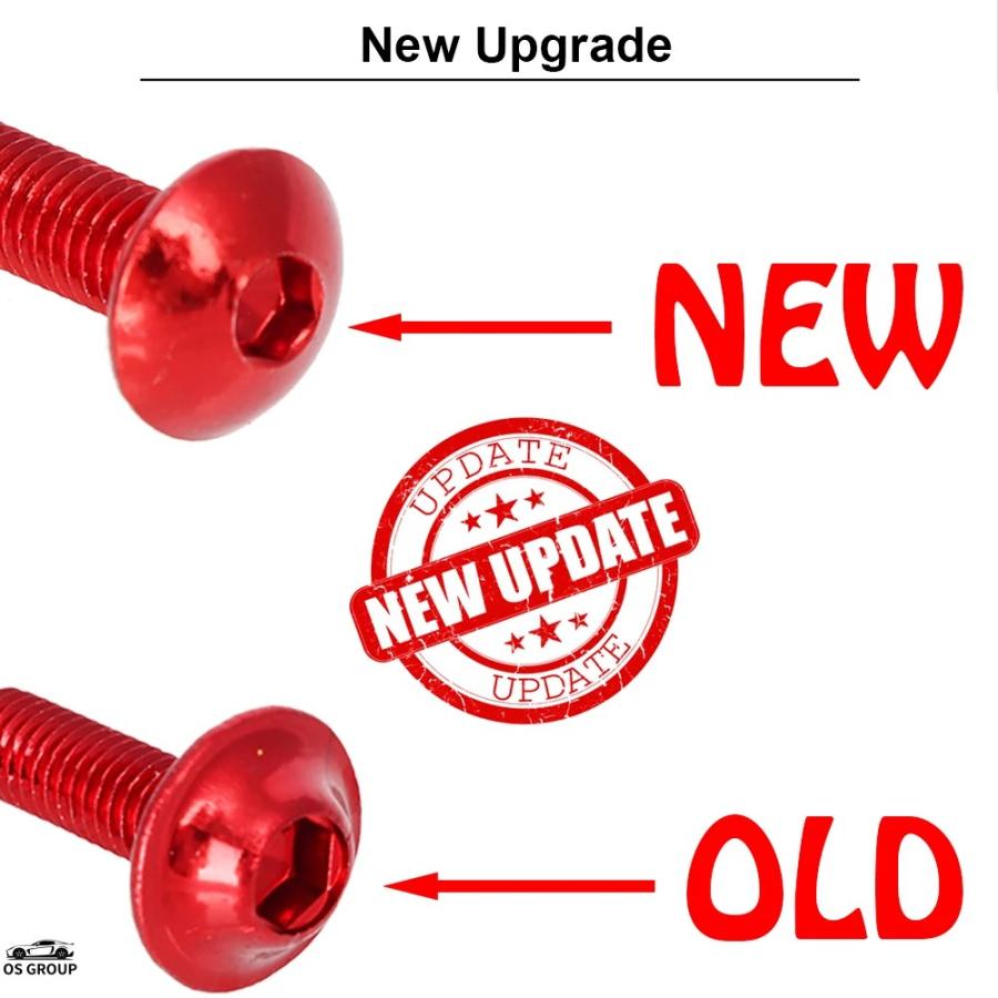 rinrin出品 並行輸入品】 195P フェアリング スクリュー カワサキ ZX6R ZX7R ZX9R