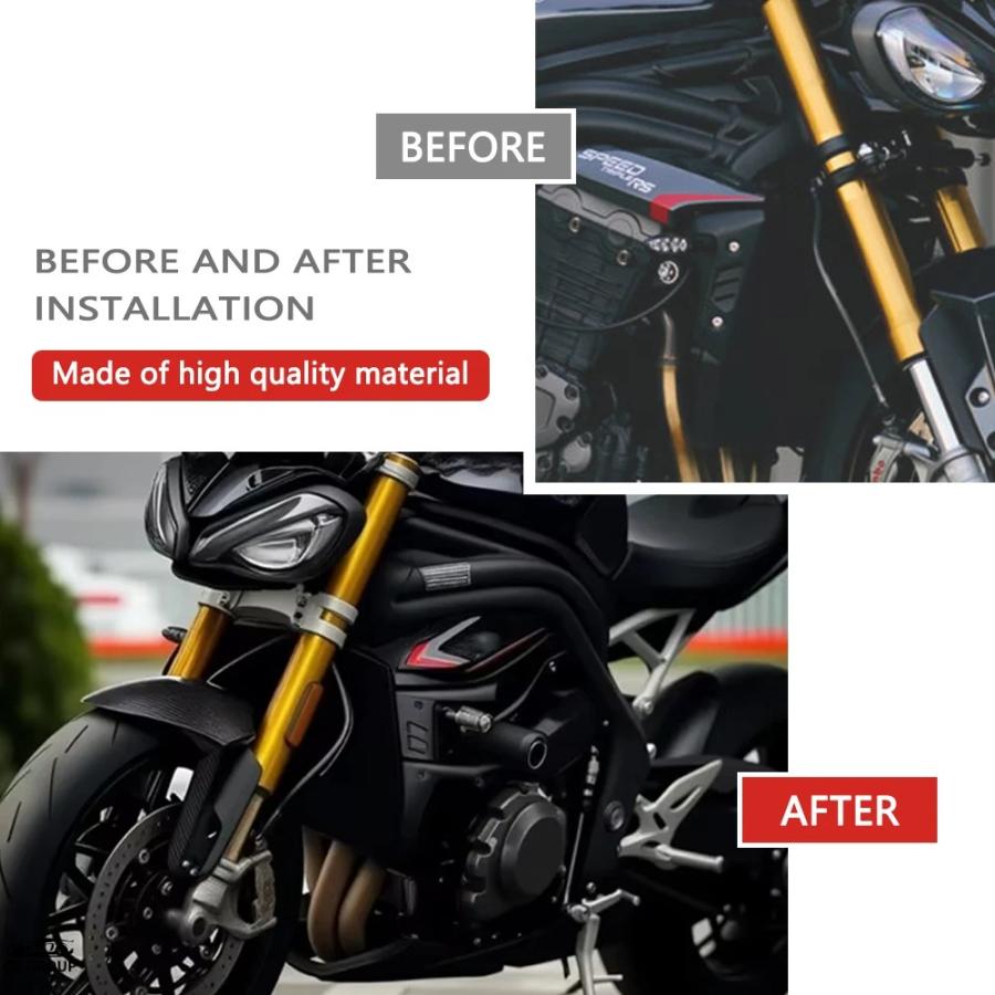 For 2025 スピードトリプル フェアリングキット サイドフェアリング 並行輸入品 スピードトリプル 1200 RS RX 1200RS 2021年-2025 2024