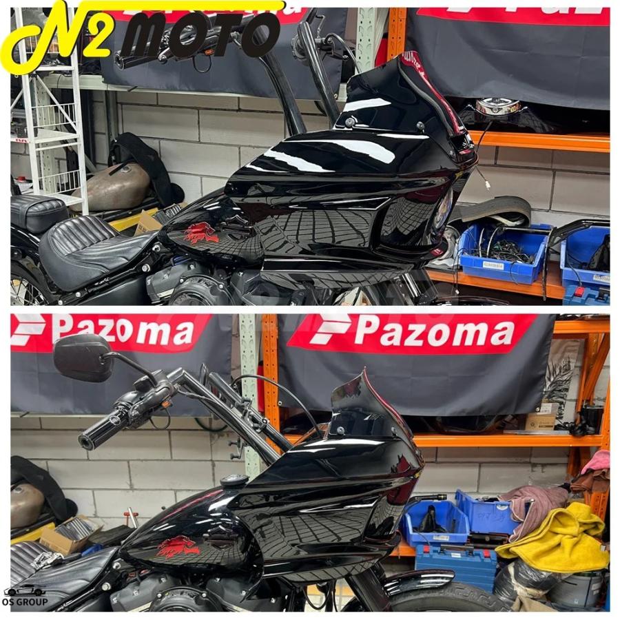 並行輸入品 バイク 風よけ 風防 ウインドシールド 風防スクリーン