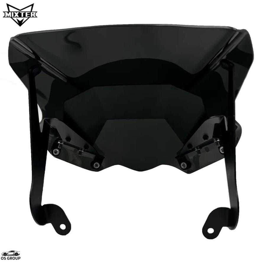 並行輸入品】 バイク 風よけ 風防 ウインドシールド 風防スクリーン