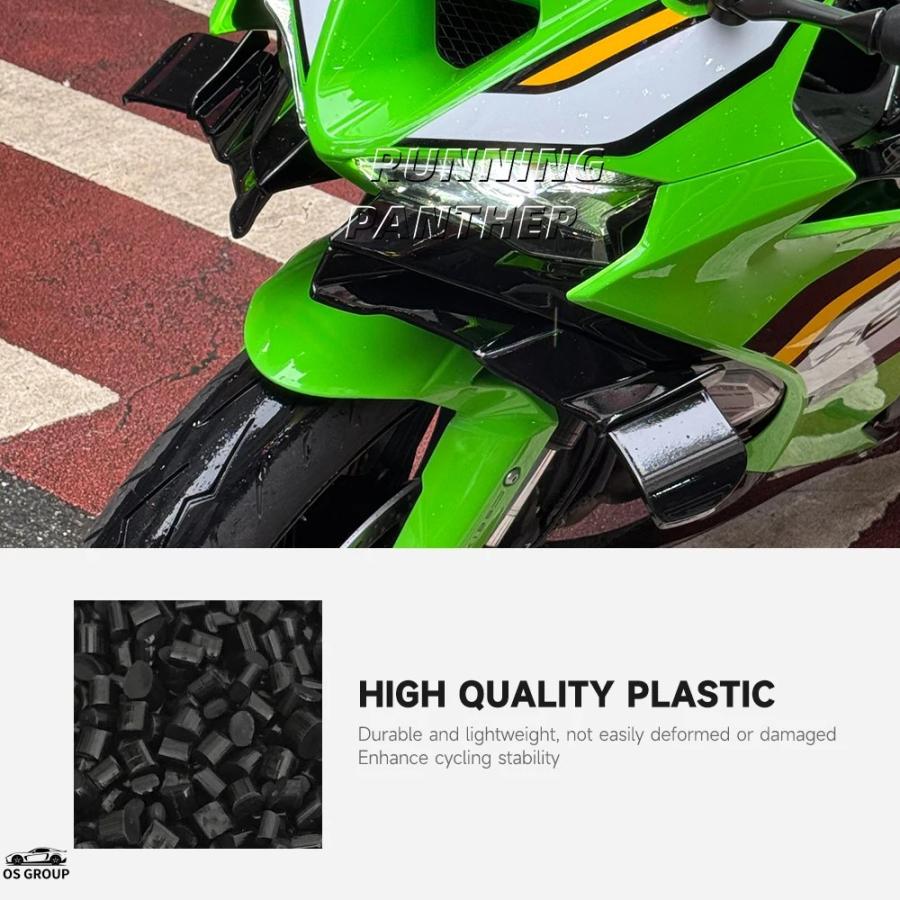 並行輸入品】 カワサキ ZX - 6R バイク カーボン フロント リップ