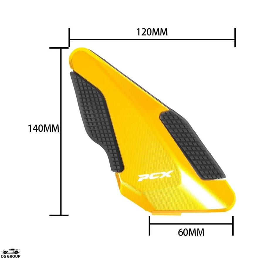 並行輸入品 バイク リア フット レスト フットペグ ホンダ PCX 125 160