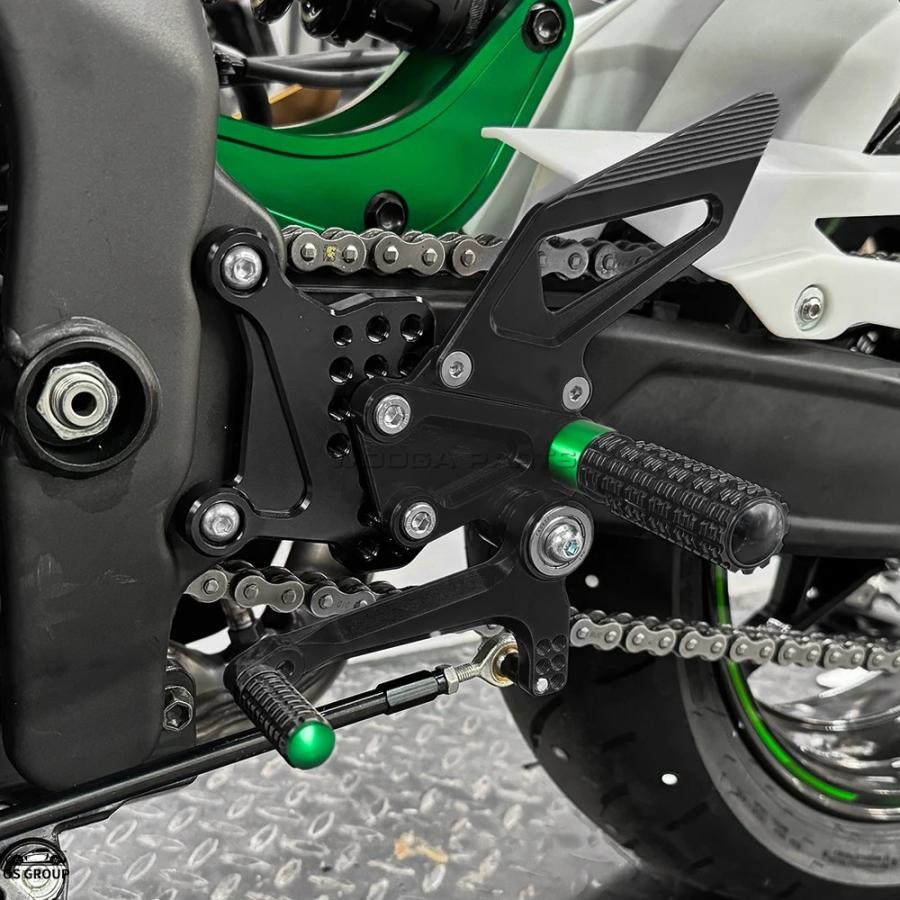 バックステップ&ディスク化 Ninja ZX-25R / ZX-4R LighTechバックステップ新発売！ – iMotorcycle