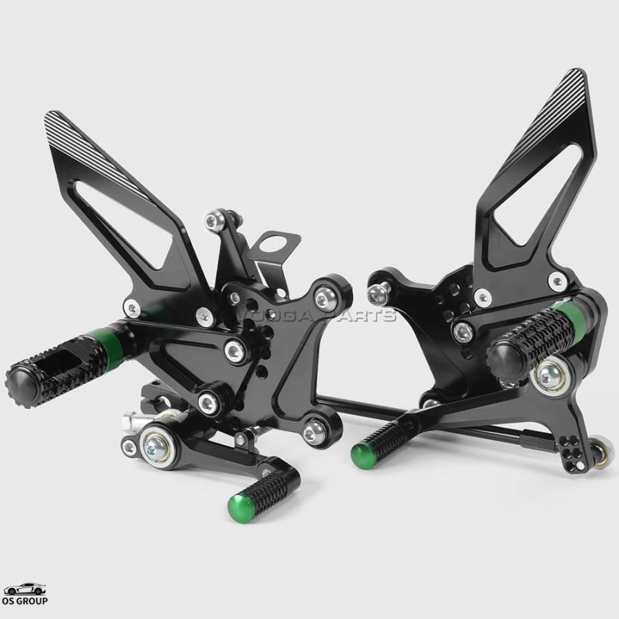 並行輸入品】 # バック ステップ キット 4 Position カワサキ ニンジャ