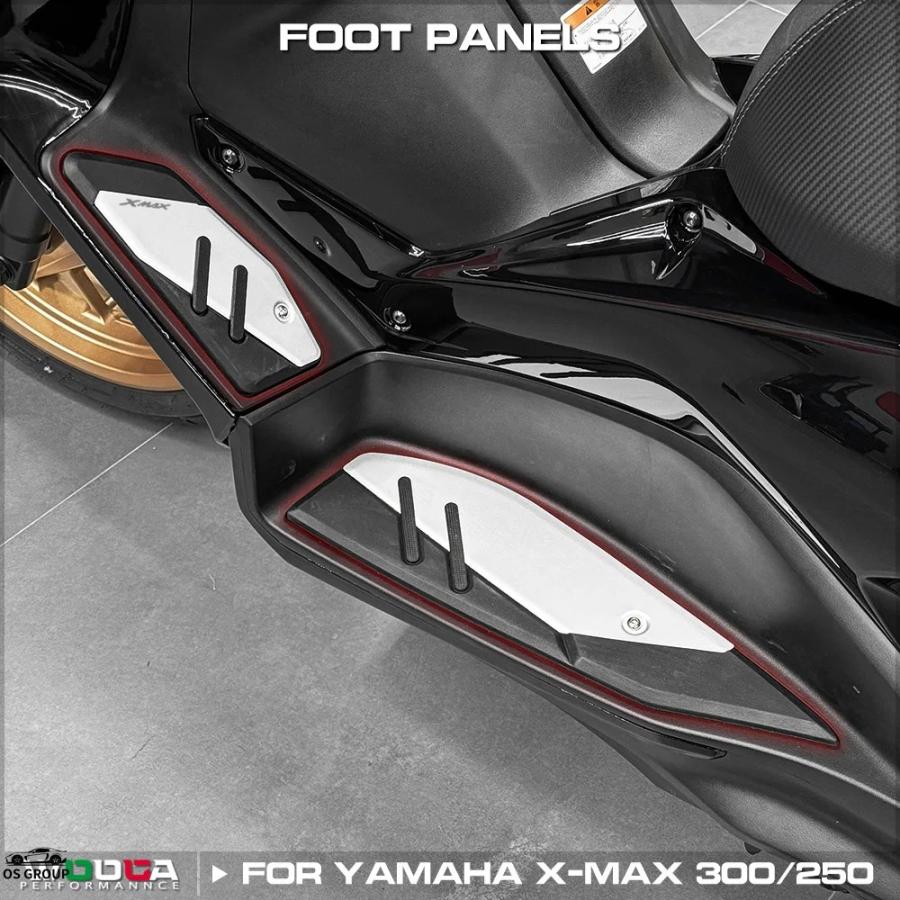 並行輸入品】 XMAX フット パネル ヤマハ 125 250 300 400 ボードs