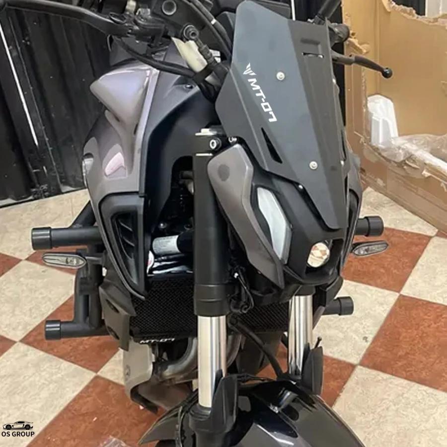 MT-07 スクリーン シールド 風防 並行輸入品 バイク アルミ 風よけ 風防 ウインドシールド スポーツ