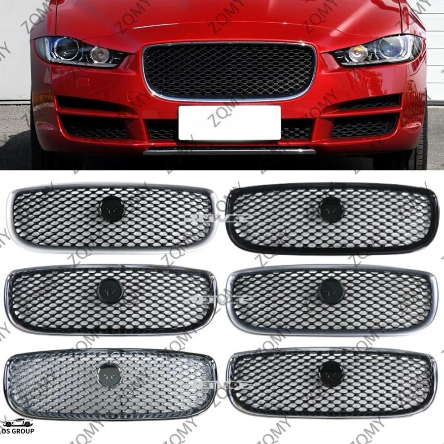 ジャガー　jaguar フロントグリル 並行輸入品 W/ロゴ フロント Centre グリル レーシング メッシュ