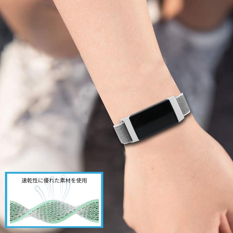 Fitbit Charge5 ベルト Fitbit Charge4 バンド Fitbit Charge3 フィットビット ナイロン ランニングウォッチ スポーツバンド｜hanaro-online-store｜04