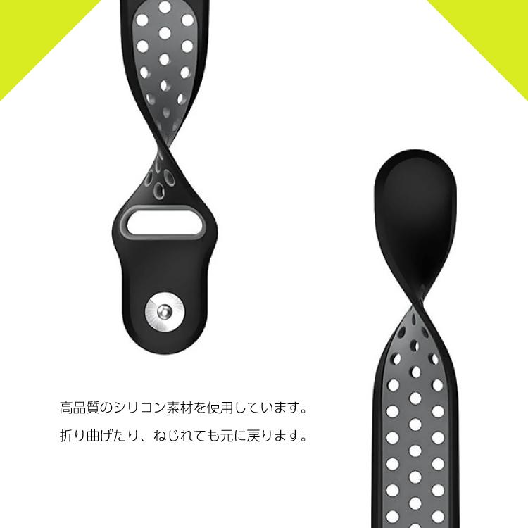 Fitbit Charge4 ベルト シリコン Fitbit Charge3 バンド フィットビット シリコン スポーツ スポーツバンド シリコンベルト 運動 ランニング｜hanaro-online-store｜03