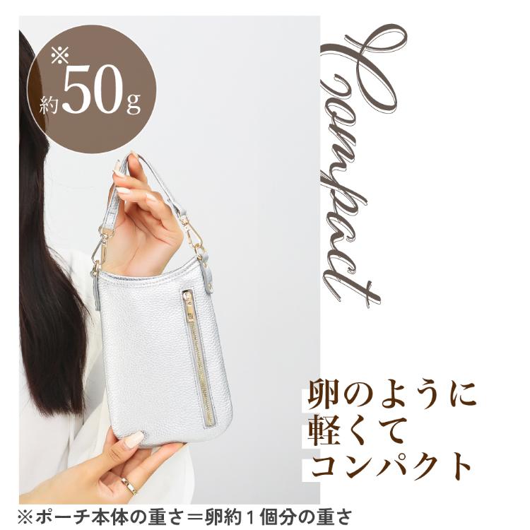 HanaRo スマホショルダー スマホポーチ ポシェット レディース ポーチ