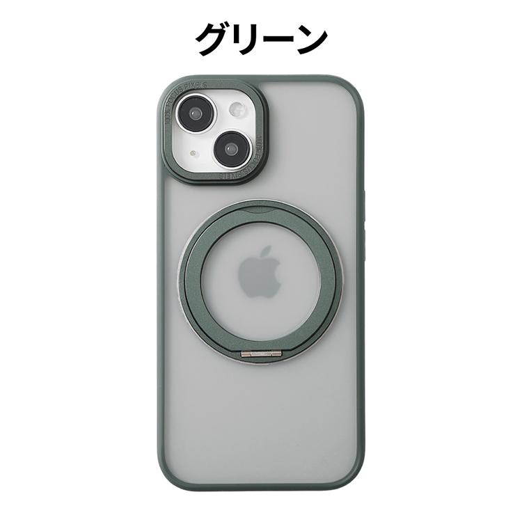HanaRo iPhone17 ケース Magsafe対応 リング付き iPhone17e iPhone16