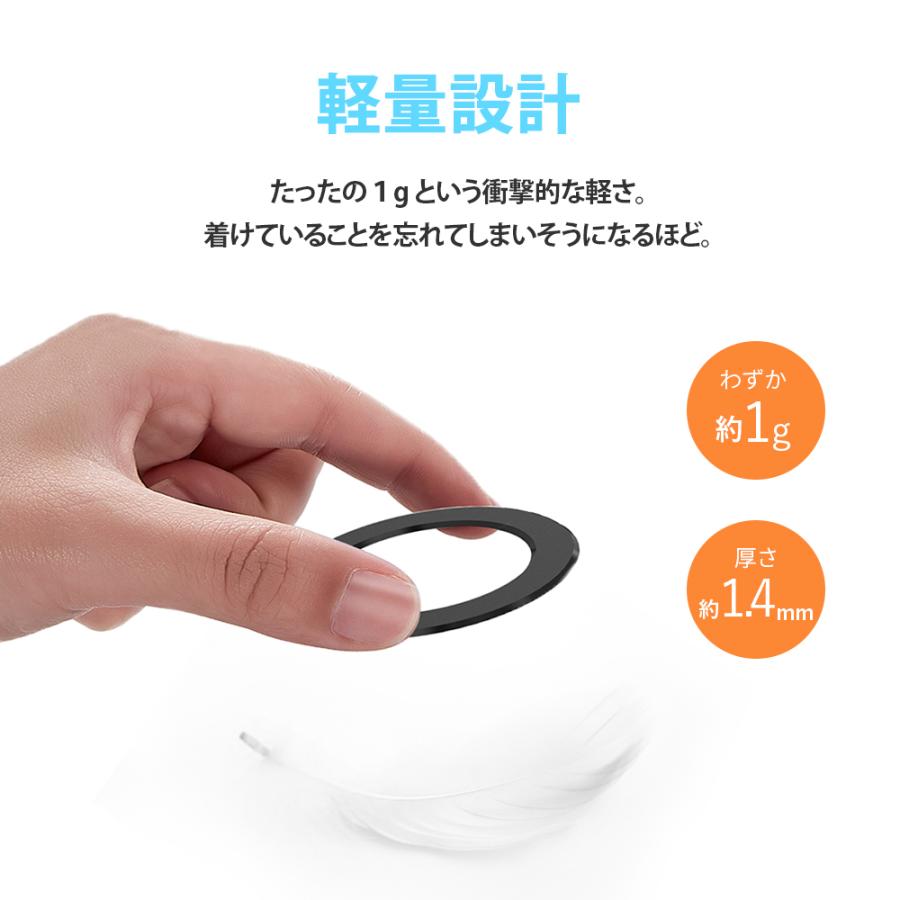 新着 ワイヤレス充電 Magsafe充電 Magsafe対応 リング マグネット ガイド枠付属 アクセサリー スマホ マグセーフ1 280円 Aynaelda Com