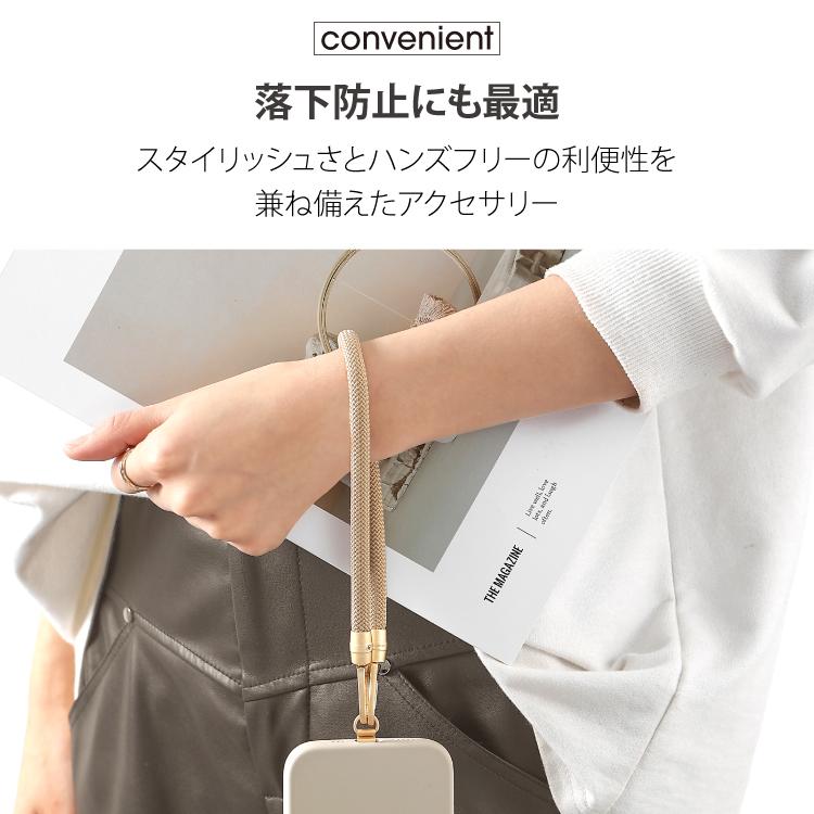 HanaRo ハンドストラップ スマホ ホルダーセット ストラップ 手首 落下