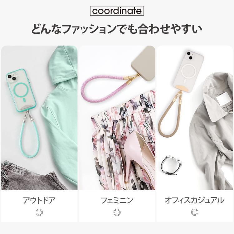 HanaRo ハンドストラップ スマホ ホルダーセット ストラップ 手首 落下