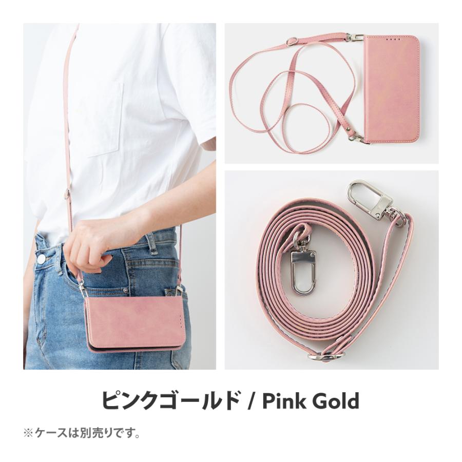 HanaRo ストラップ ショルダーストラップ 落下防止 PUレザー フック