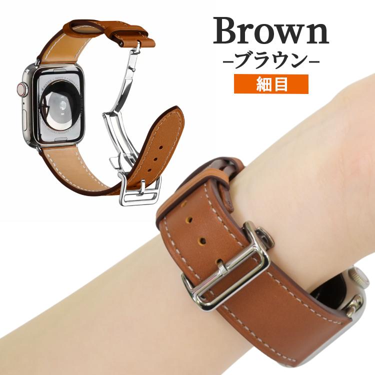 HanaRo アップルウォッチ バンド 本革 レザー ベルト apple watch