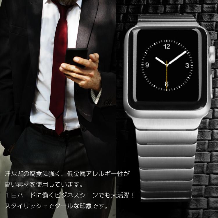 HanaRo アップルウォッチ バンド ステンレス ベルト 交換用ラグ HanaRo アップルウォッチ バンド ステンレス ベルト 交換用ラグ
