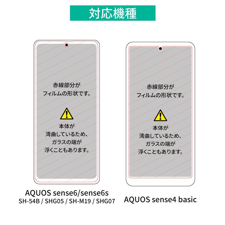 AQUOS sense8 フィルム sense7 sense6s sense6 sense4 ドラゴントレイル aquos sense3 Plus sense4lite sense5G 画面保護 携帯 液晶 傷防止｜hanaro｜13