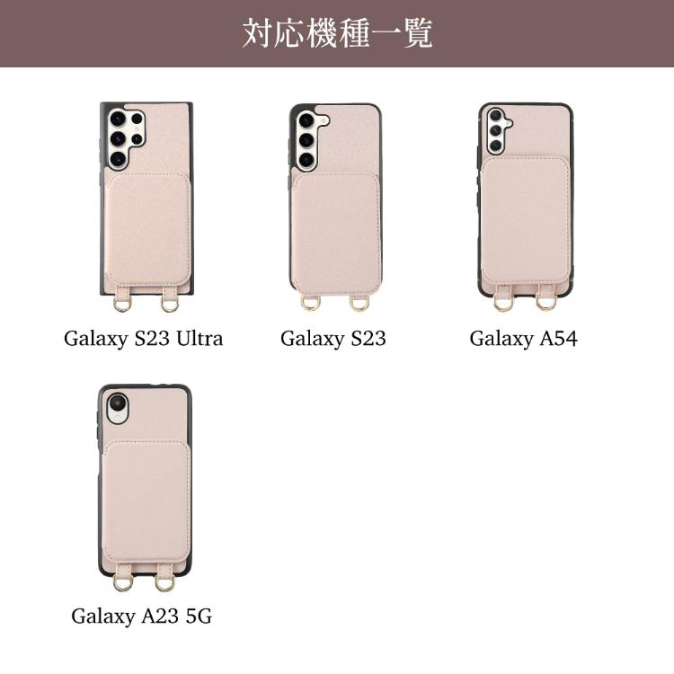 HanaRo Galaxy A54 ケース ミラー付き S23 Ultra A23 5G ギャラクシー