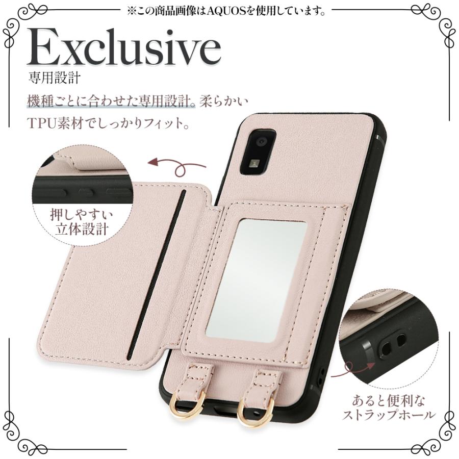 HanaRo OPPO Reno11 A ケース ミラー付き OPPO Reno9 A OPPO Reno7 A