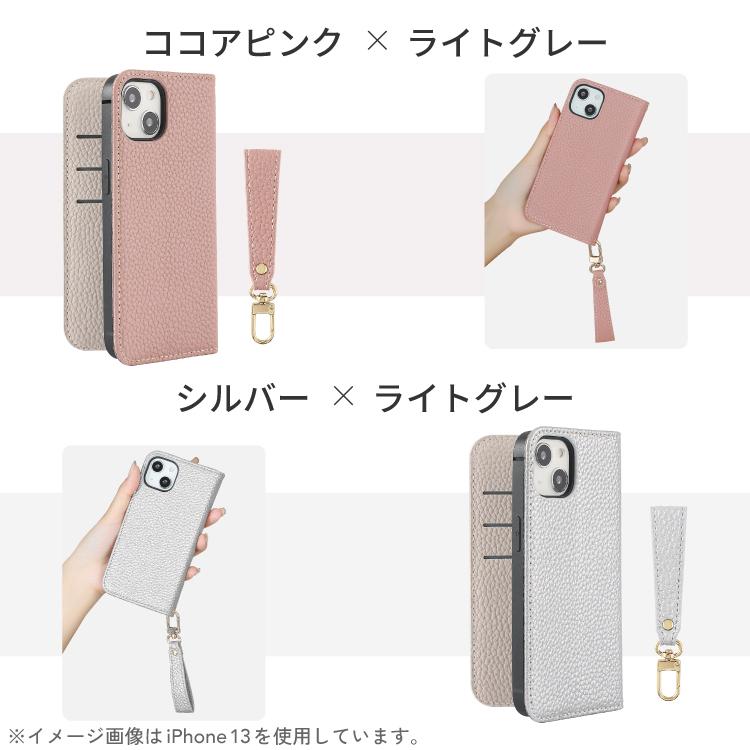 HanaRo iPhone17 ケース 手帳型 ストラップ付き iPhone17e ケース