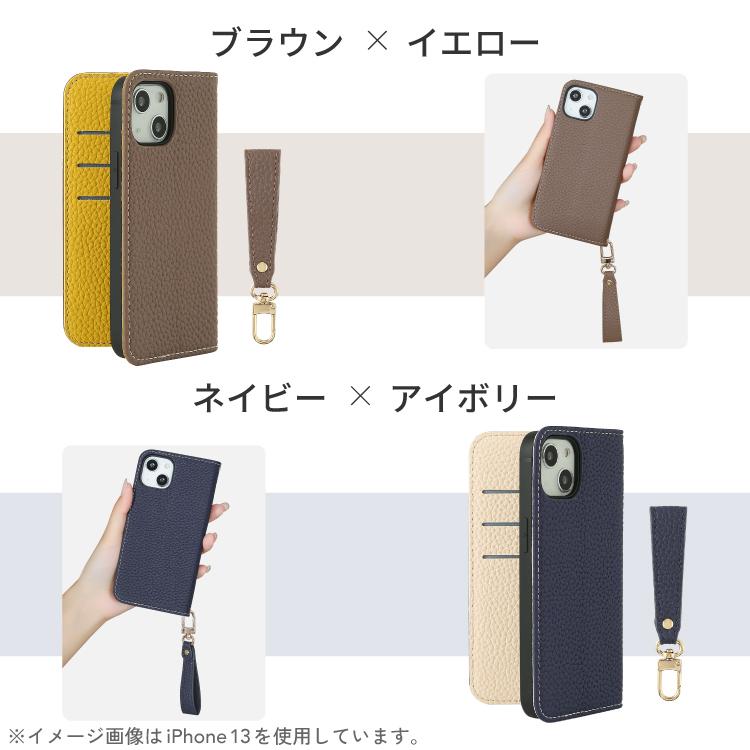 HanaRo iPhone17 ケース 手帳型 ストラップ付き iPhone17e ケース