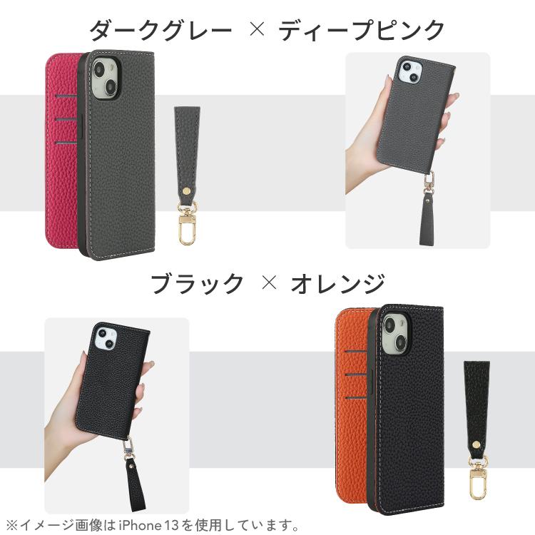 HanaRo iPhone17 ケース 手帳型 ストラップ付き iPhone17e ケース