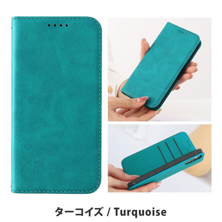 arrows Alpha We2 ケース 手帳 らくらくスマートフォン F-53E arrows We arrows We2 Plus らくらくホン F42A ケース スマホケース 革 マグネット | HanaRo | 08