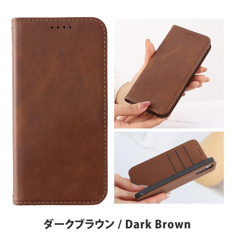 iPhone15プロ用手帳型ケース ブラウン ブラウン手帳型ケース iPhone15Pro MAX - メルカリ
