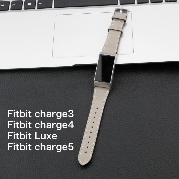 Fitbit Charge5 バンド Fitbit Charge4 Fitbit Charge3 Fitbit Luxe バンド フィットビット ベルト 本革 交換用バンド 交換用ベルト フィットビットチャージ4｜hanaro｜03