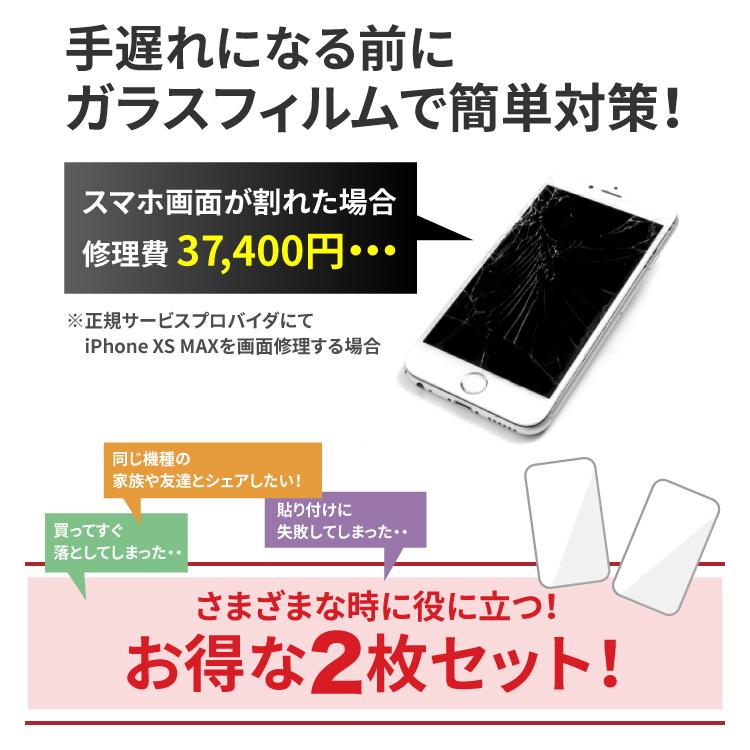 AGC旭硝子 docomo KY-41C SH-03M フィルム 2枚入り ドコモ キッズケータイ キッズスマホ 子ども ガラスフィルム 強化ガラス｜hanaro｜02