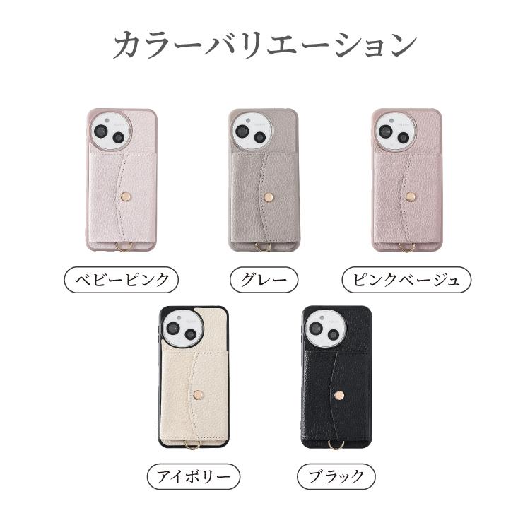 HanaRo AQUOS wish5 ケース AQUOS sense9 sense10 wish4 ショルダー