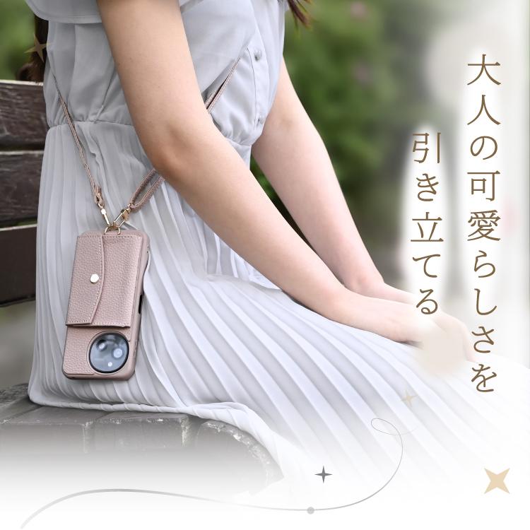HanaRo AQUOS sense9 ケース sense10 wish4 ショルダー ストラップ付