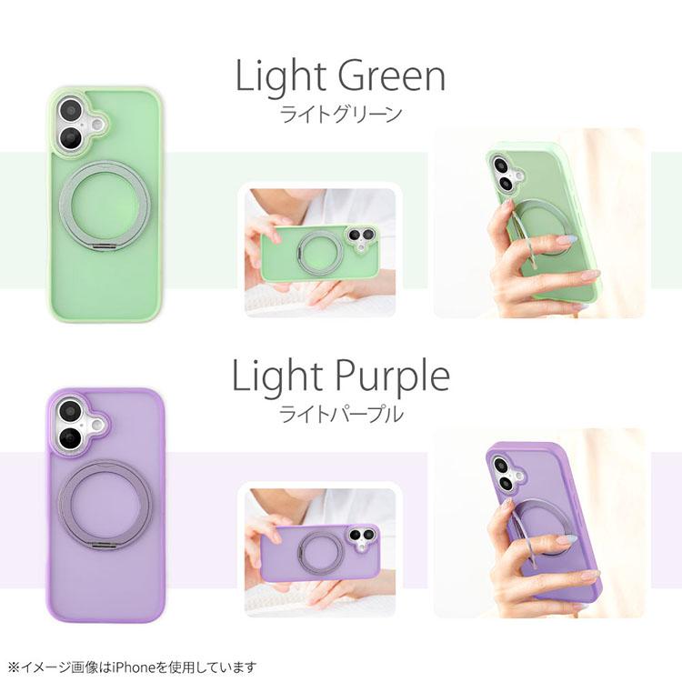 iPhone17 ケース Magsafe対応 リング付き iPhone17e iPhone16 iPhone16e iPhone17Pro Air 16Pro iPhone18Pro 17ProMax 18ProMax リング TPU アイフォン17 | HanaRo | 16