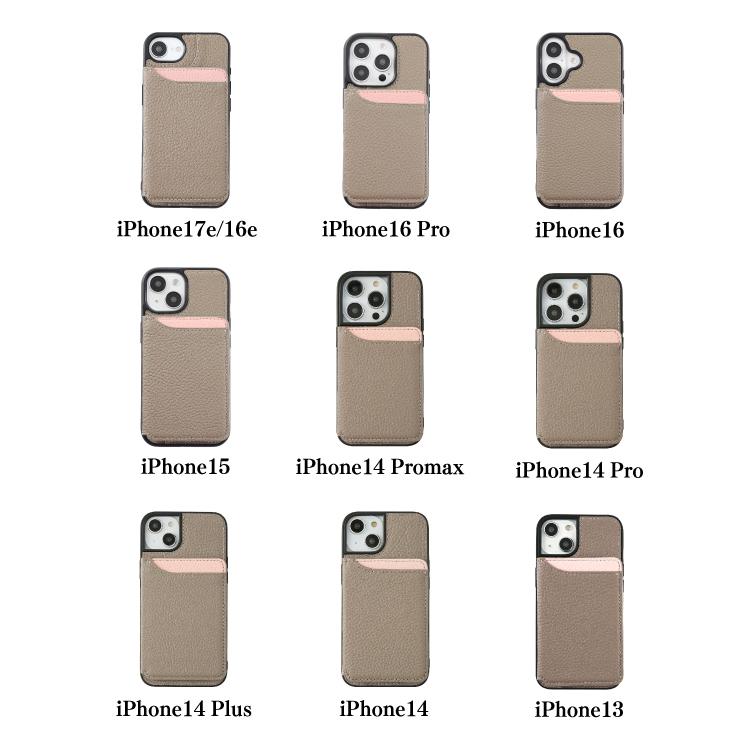 iPhone17 ケース 手帳型 本革 iPhone17e ケース iPhone16 iPhone16e iPhone17Pro iPhone16 iPhone17Pro Air Pro Max SE 第3世代 スマホ カバー マグネットなし | HanaRo | 11