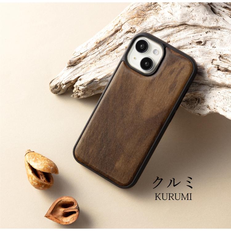 【Iphone15】ウッドデザインのスマホケース　マグセーフ対応　ブラウン HanaRo iPhone15 ケース MagSafe対応 iPhone14 ケース iPhone15Pro