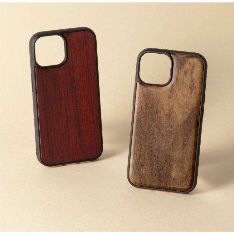【Iphone15】ウッドデザインのスマホケース　マグセーフ対応　ブラウン HanaRo iPhone15 ケース MagSafe対応 iPhone14 ケース iPhone15Pro