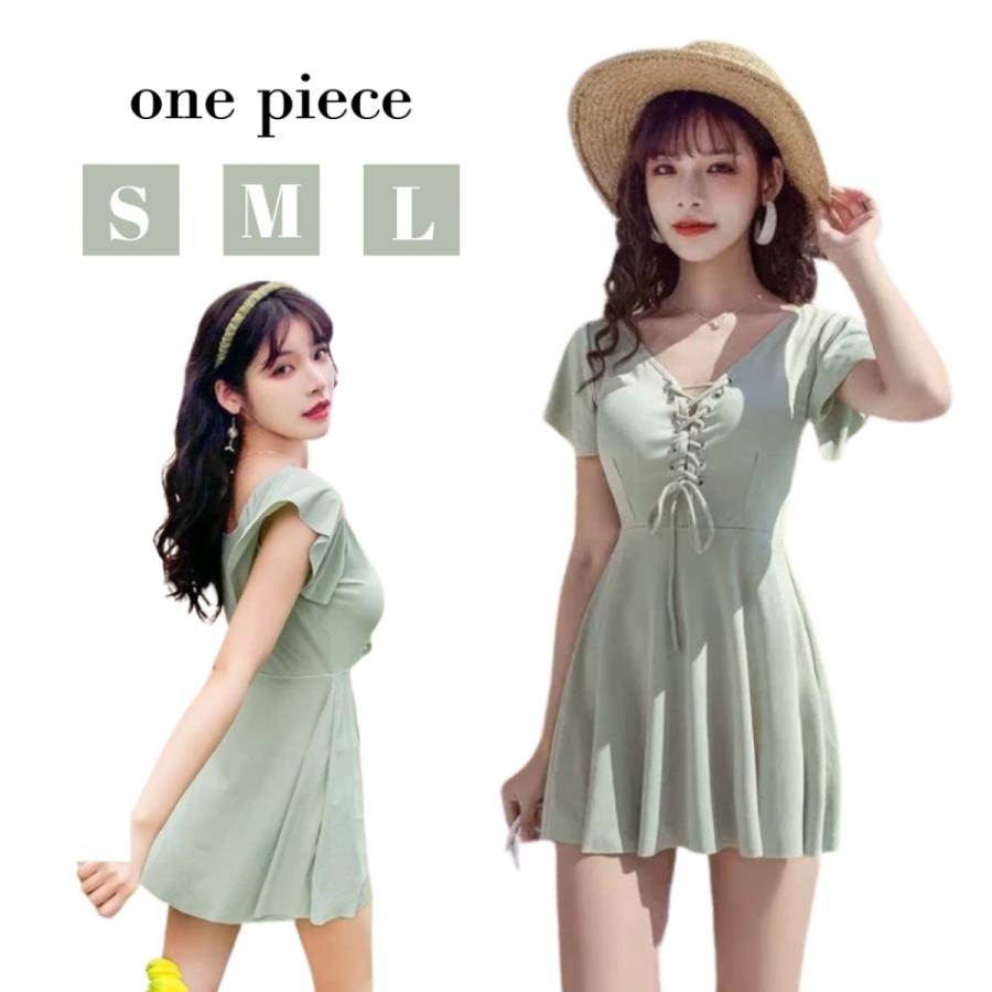 非売品 韓国 水着 2点セット ワンピース ツーピース セパレート 体型カバー かわいい スイムウェア レディース ママ水着 ノンワイヤー 国内配送 Aynaelda Com