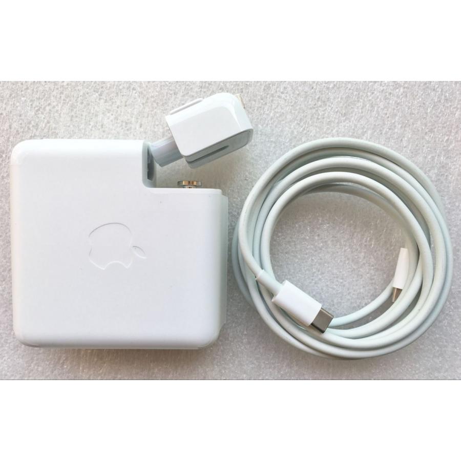 ACアダプタ：Apple製純正新品87W USB-C電源アダプタ (A1719)国内発送